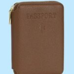 Porta Documentos Premium Cuero Café