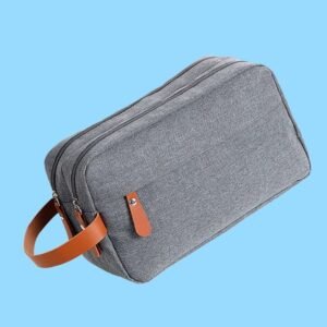 Neceser Organizador de Lona Plomo