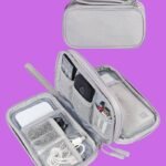 Organizador de Cables y Accesorios Plomo