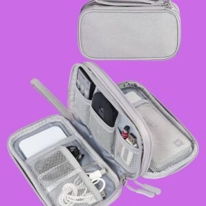 Organizador de Cables y Accesorios Plomo