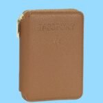 Porta Documentos Premium Cuero Café