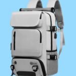 Mochila viajera color Gris