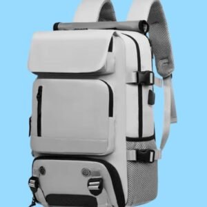 Mochila viajera color Gris