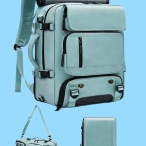 Mochila viajera color Verde Agua