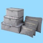 Set de Organizadores de Equipaje 6 Piezas - Plomo